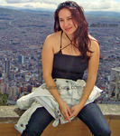 happy Colombia girl Gina Natalia from Bogota CO2116