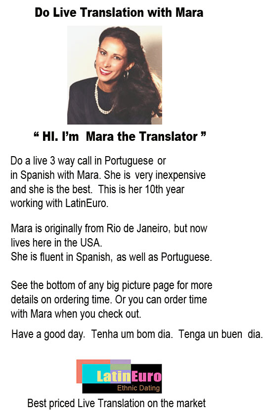 Date this funny Brazil girl BR3766 from Live Translation BR3766