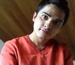 happy Colombia man Rodrigo from Bogotá CO11621