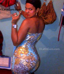 athletic Dominican Republic girl Yasmin from Santo Domingo DO16201
