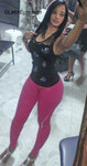 athletic Dominican Republic girl Alba from Santiago DO23847
