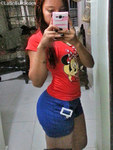 athletic Dominican Republic girl Yunnedy from Puerto Plata DO25011