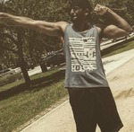 happy United States man Aristo from San Diego US17125