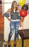 happy Dominican Republic girl Yuliana from Santiago DO26898