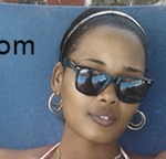 happy Cuba girl Norve from Guantanamo CU392