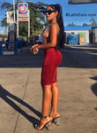 tall Dominican Republic girl Anael from Santiago DO33295
