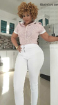 young Dominican Republic girl Nicauris from Santiago De Los Caballeros DO55981